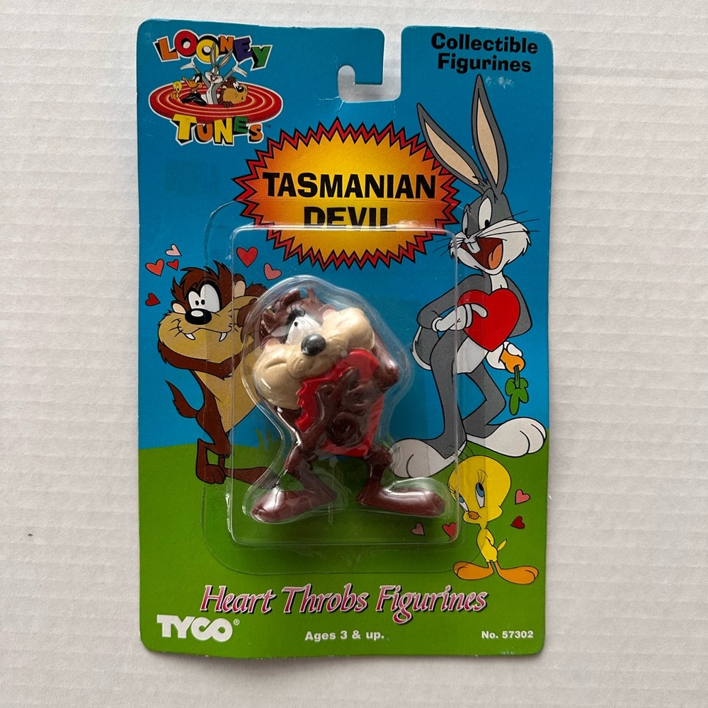 Looney Tunes Tasmanian Devil Heart Throbs 1994 by Tyco.